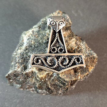 Torshammare i Sterling Silver