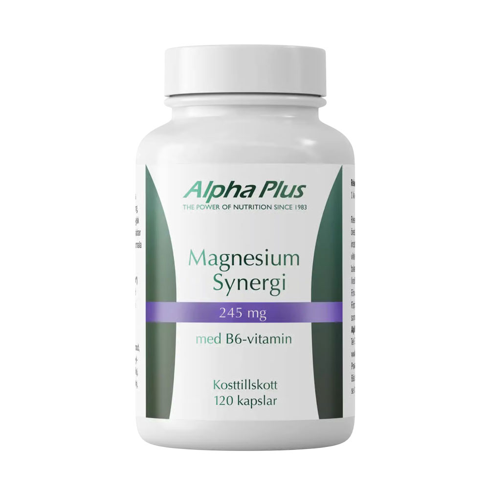 Magnesium Synergi 120 kap Alpha Plus
