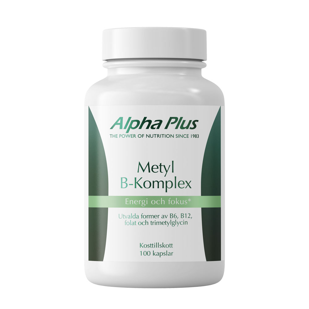 Metyl B-Komplex 100 kap Alpha Plus
