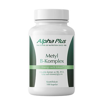 Metyl B-Komplex 100 kap Alpha Plus