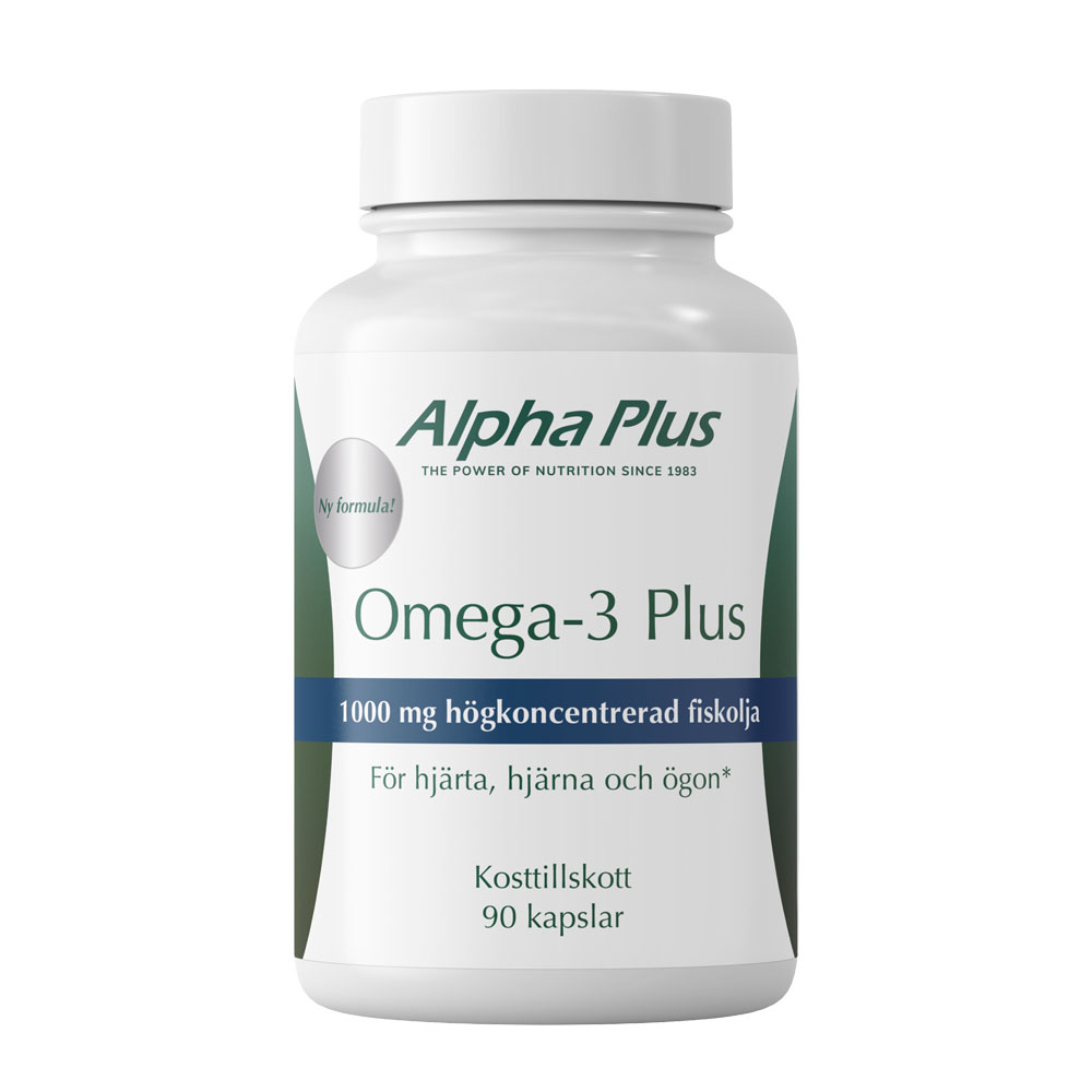 Omega-3 Plus 90 kap Alpha Plus