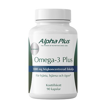 Omega-3 Plus 90 kap Alpha Plus