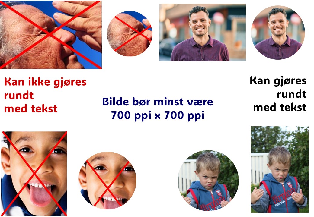 Kakebilde med Eget Motiv  og tekst - 2