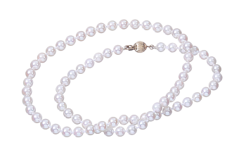 SOLD-OUT! Collar de perlas Akoya de calidad AAA de 5-5.5 mm  con cierre de oro