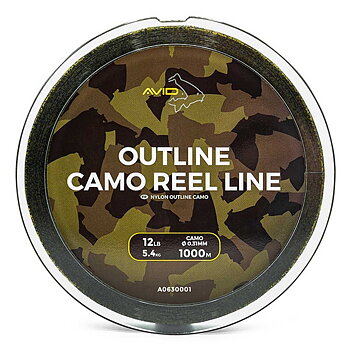 Avid Camo Reel Line 1000m 0,31mm/12lb