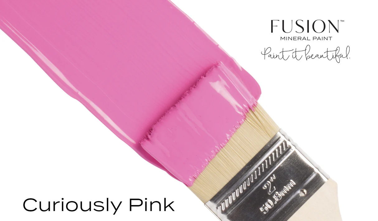 Fusion Mineral Paint CUREiously Pink  - 2