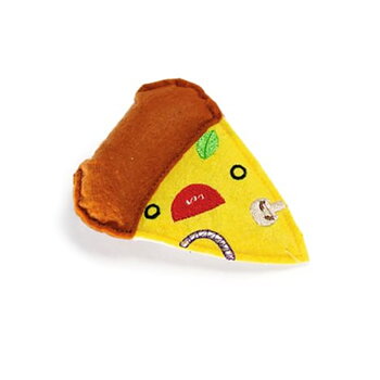 Flamingo Kattleksak Pizza Med Catnip 10,5cm 