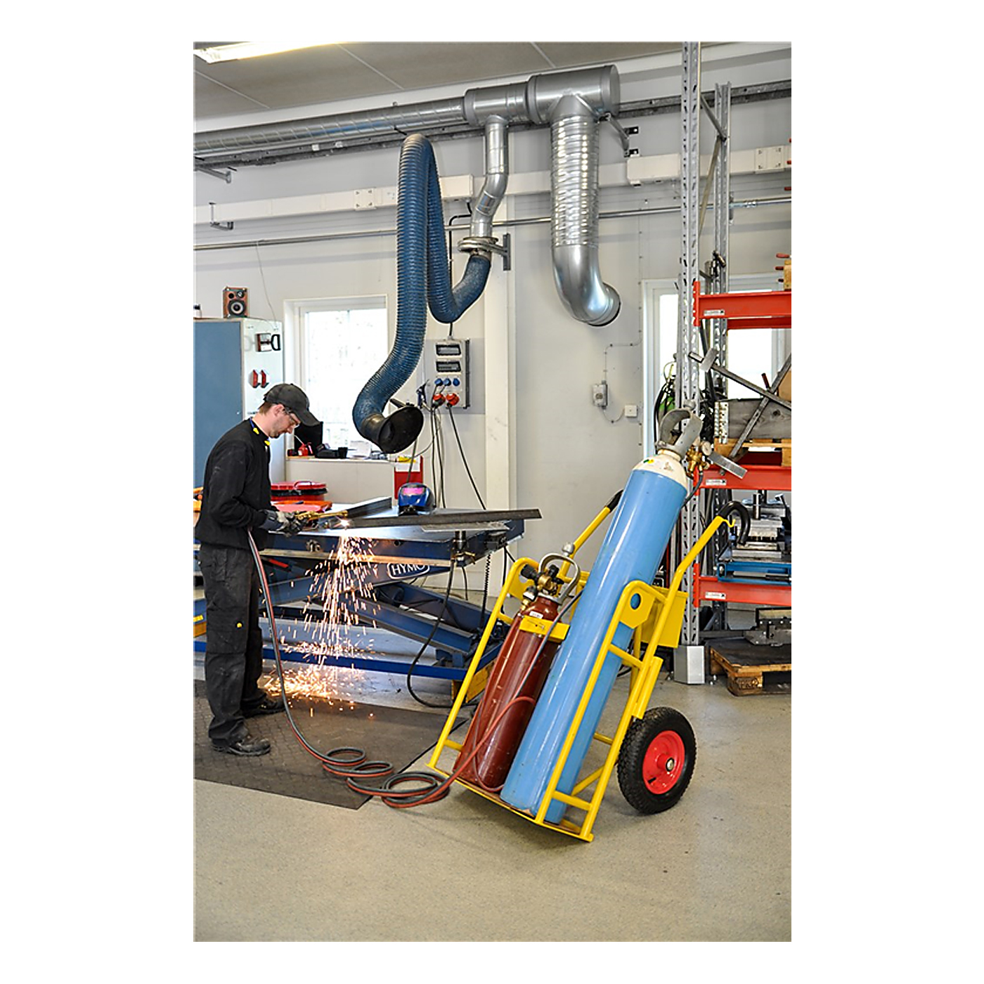 Gastubskärra Punkteringsfri - 3