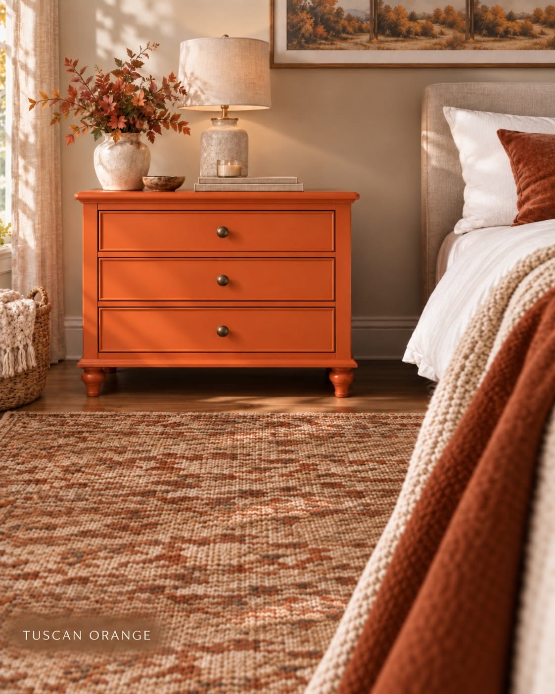 Fusion Mineral Paint Tuscan Orange - 8
