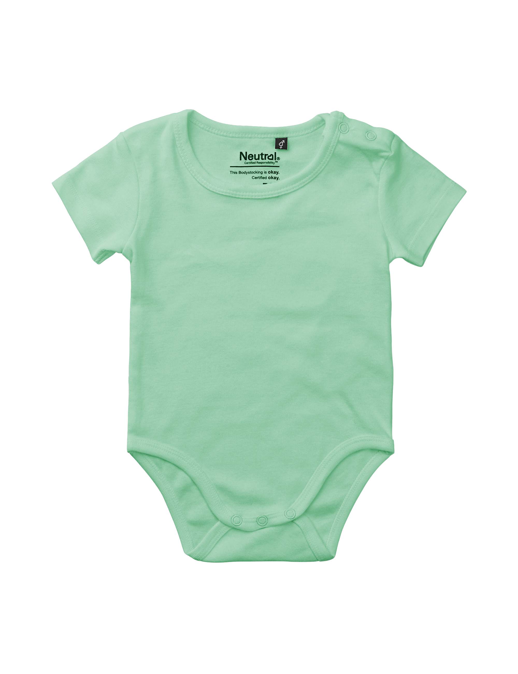 Bebis Kortärmad Body - Neutral - Fairtrade & EKO, GOTS - 10  olika färger - 8
