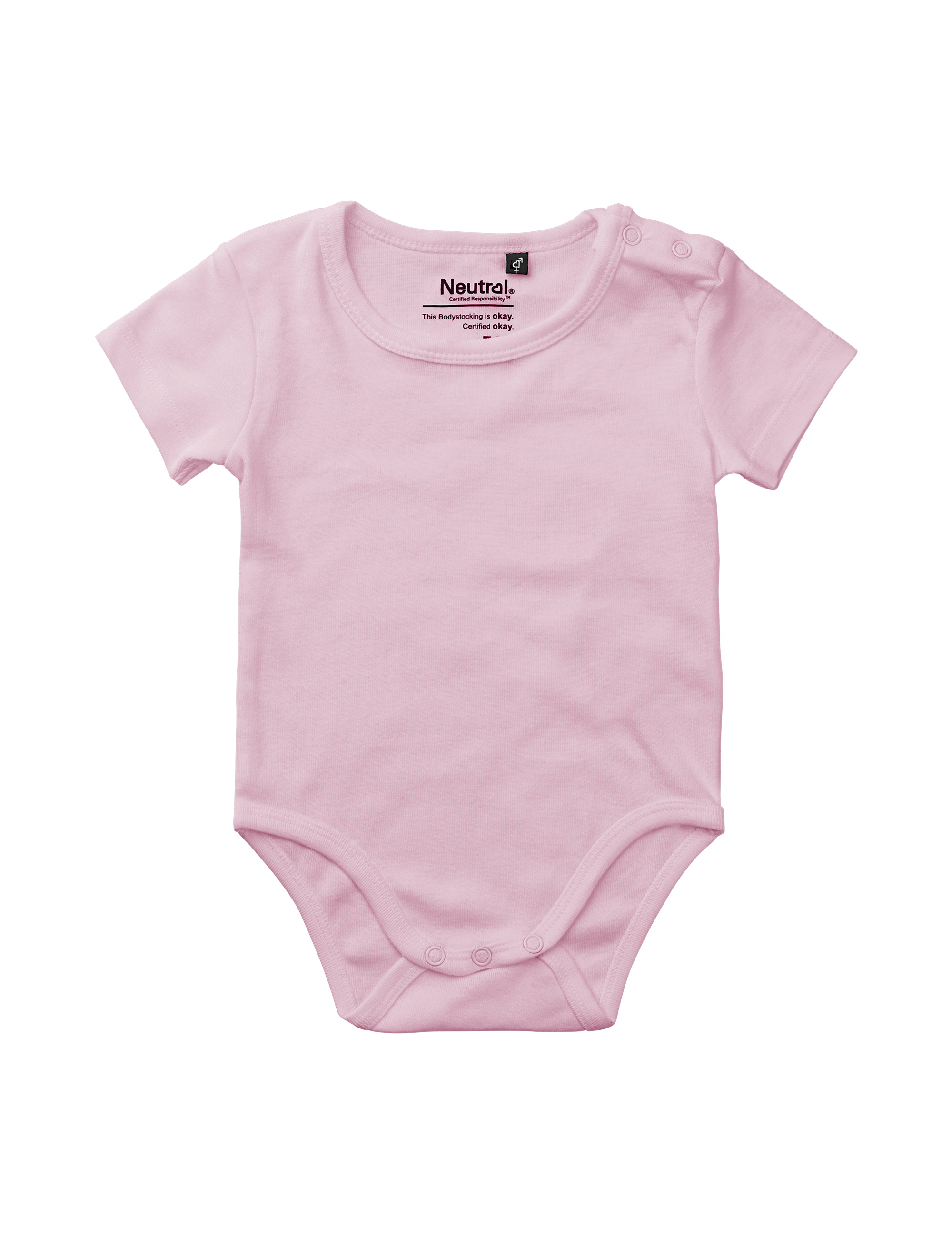 Bebis Kortärmad Body - Neutral - Fairtrade & EKO, GOTS - 10  olika färger - 7