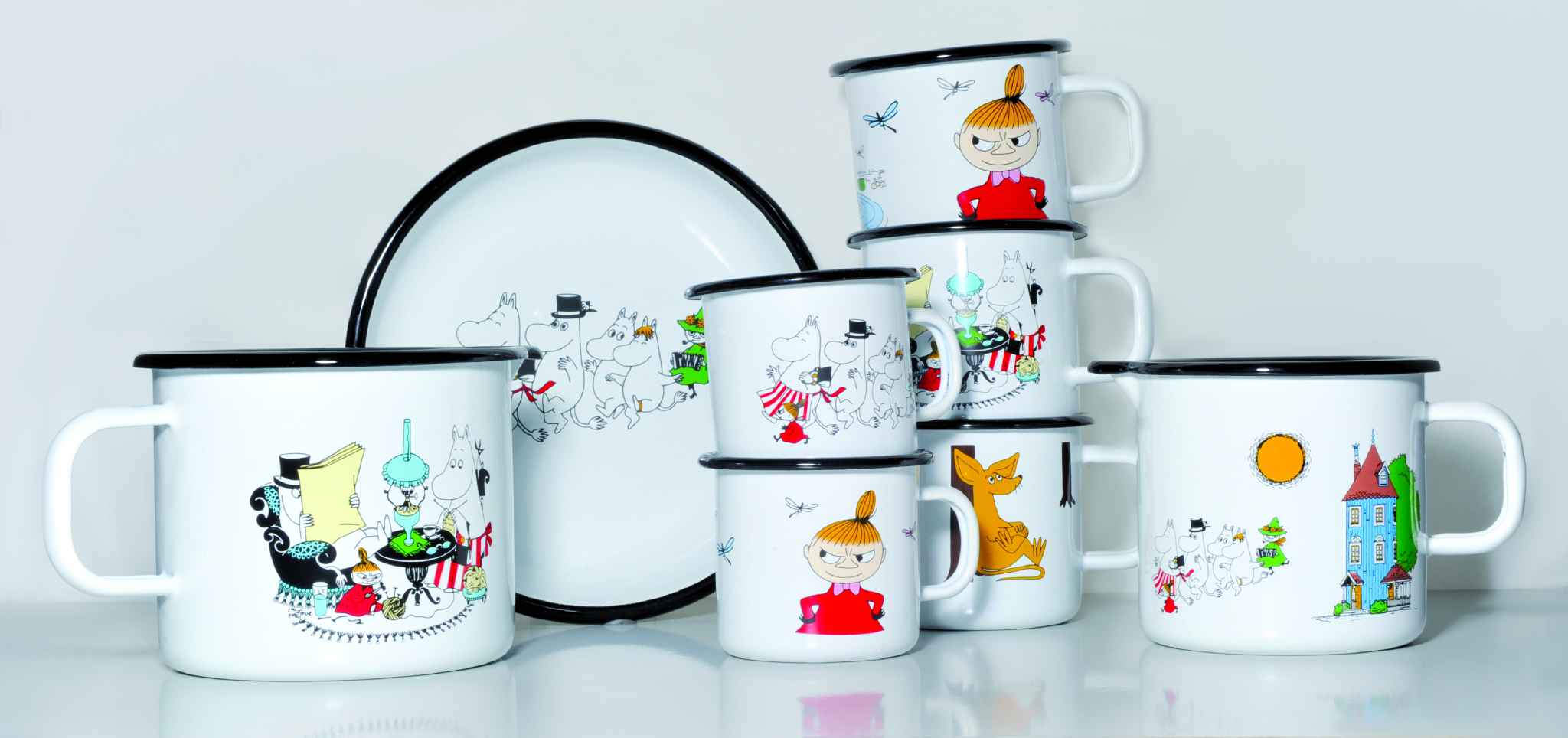 Moomin Enamelmug, 3,7 dl - Colors - Moominvalley  - 6