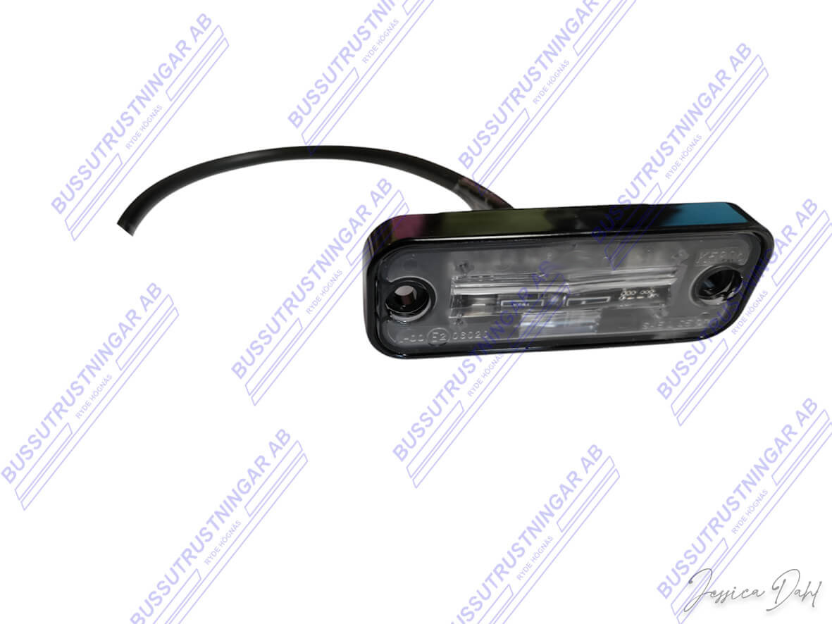 Nummerskyltslykta  LED 82 x 32mm