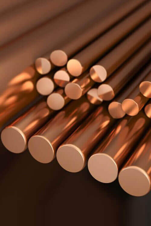 Brons rundstång 2,0 mm