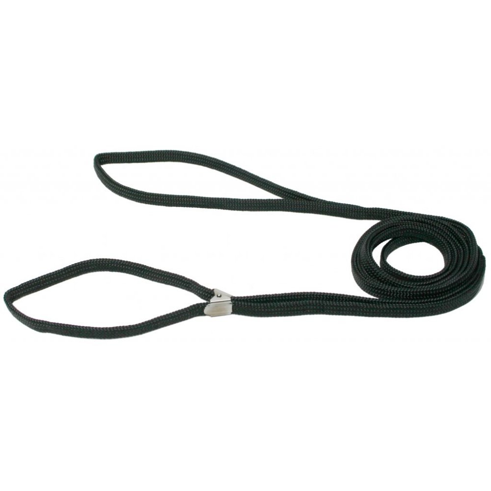 Utställningskoppel Nylon Svart