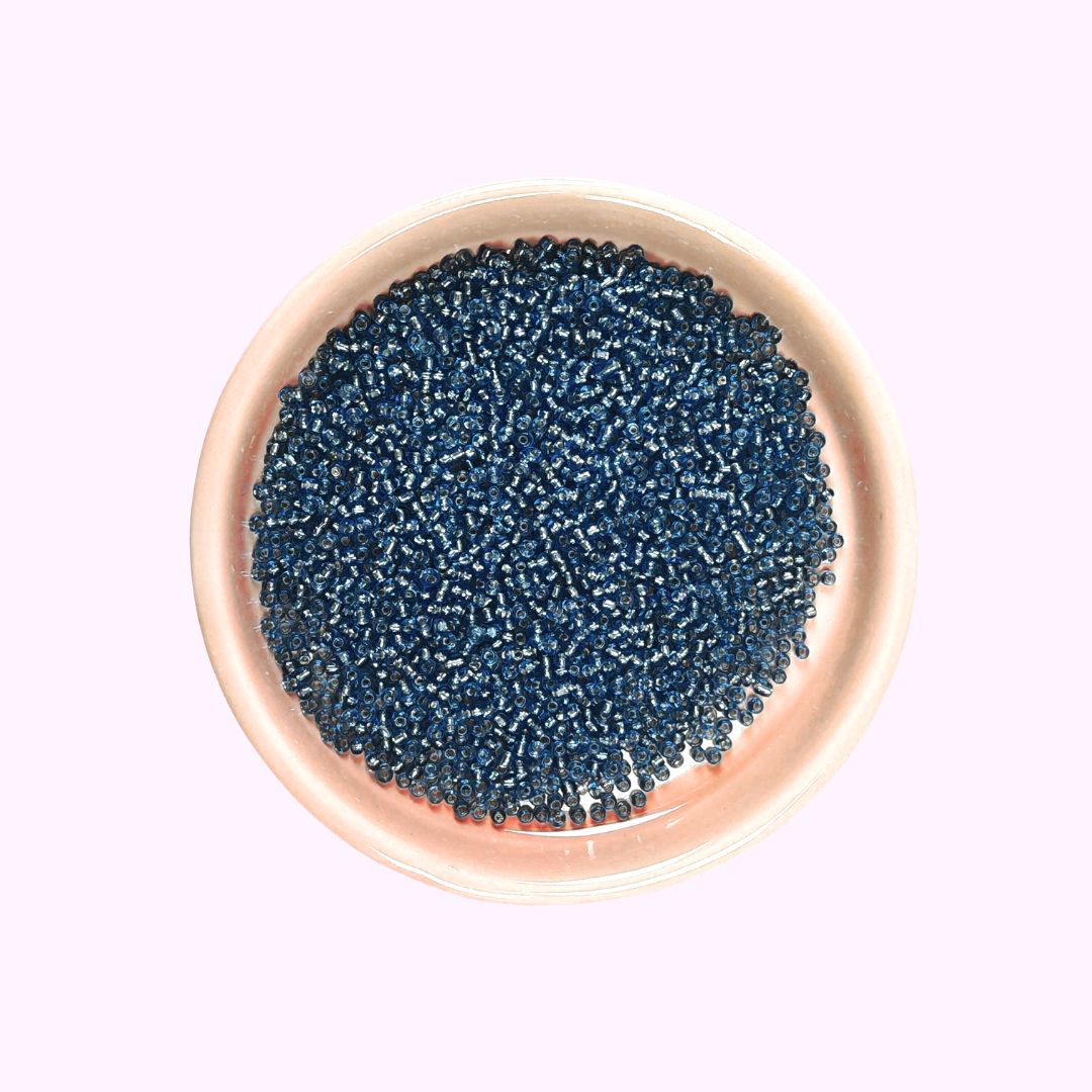 Seedbeads 10/0 blå