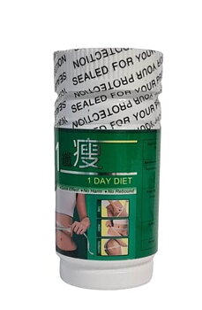 1 Day Diet Bantningspiller för 60 dagars användning
