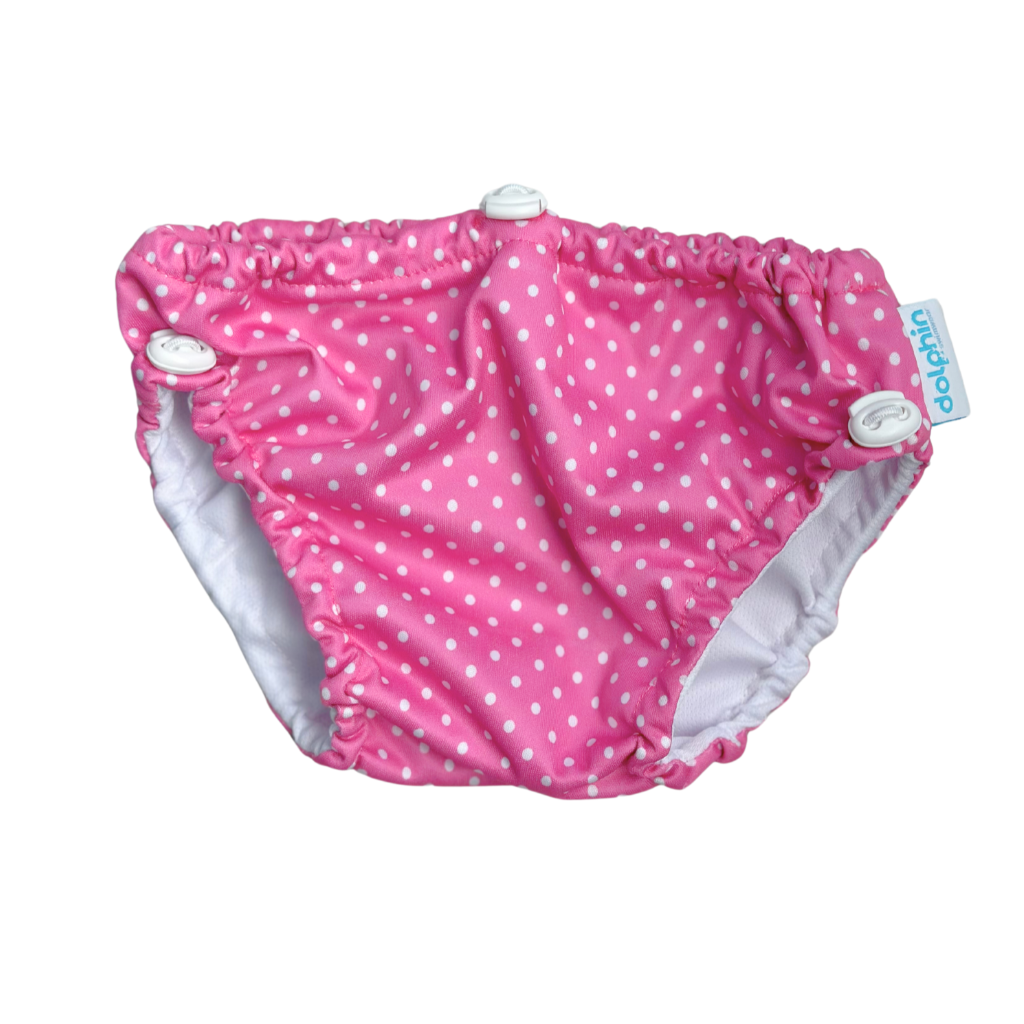 Babysimbyxa Pink dots