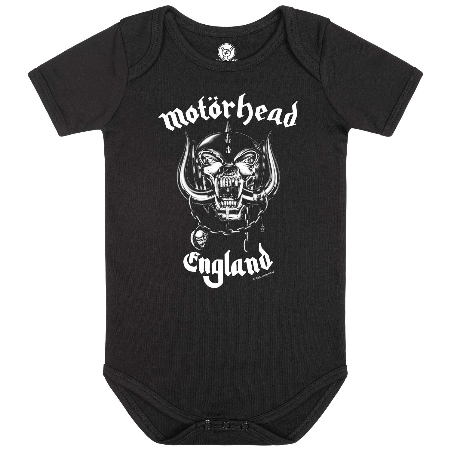 Motorhead England Black Baby Body