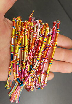 Kompis Armband Regnbåge - Rund