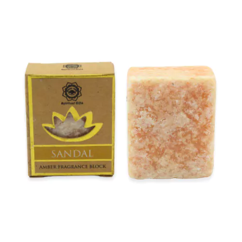 Green Tree Amber Fragrance Block,  Sandalträ