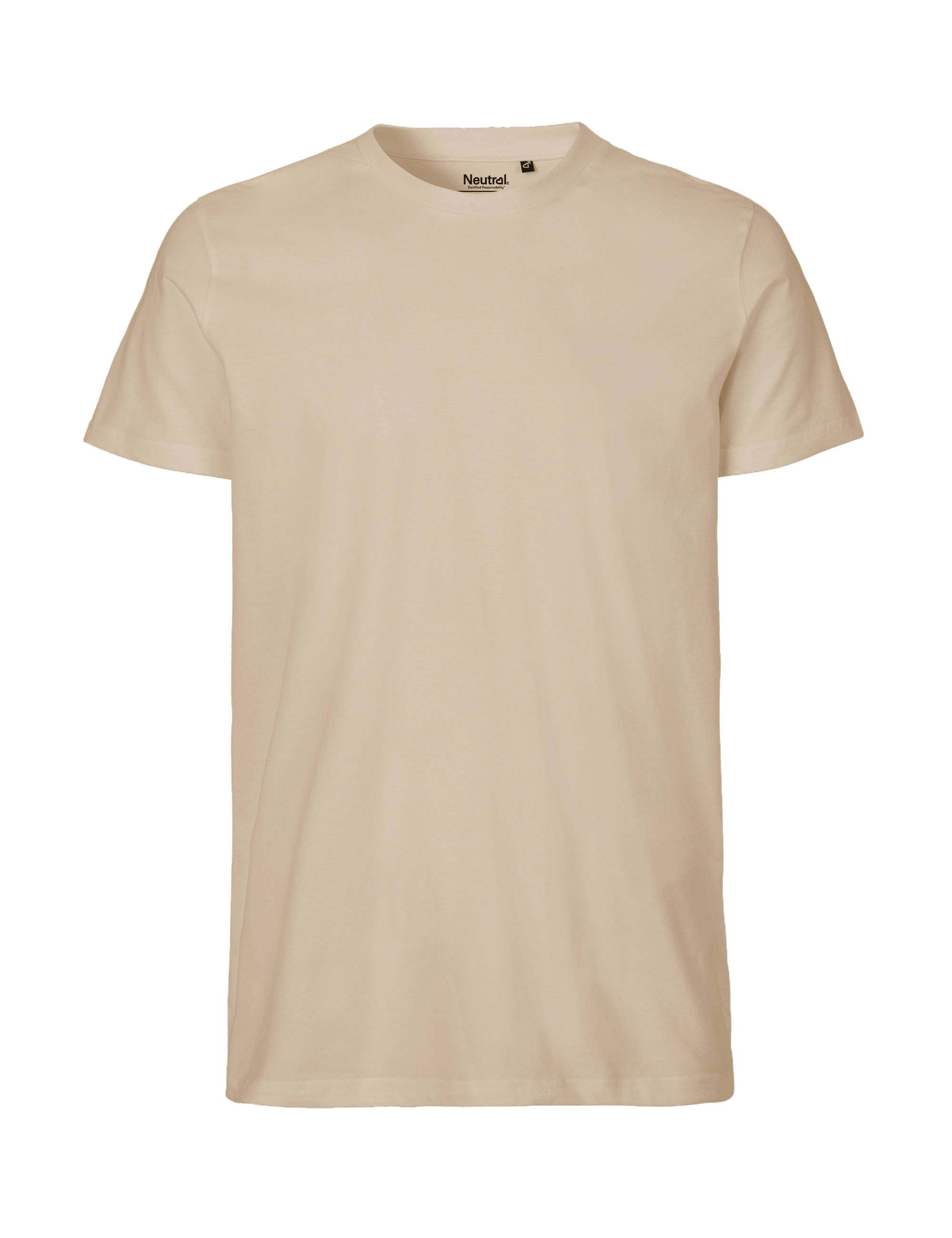 T-shirt Fit - Herr - Neutral - Fairtrade, EKO & GOTS - 31 olika färger - 21