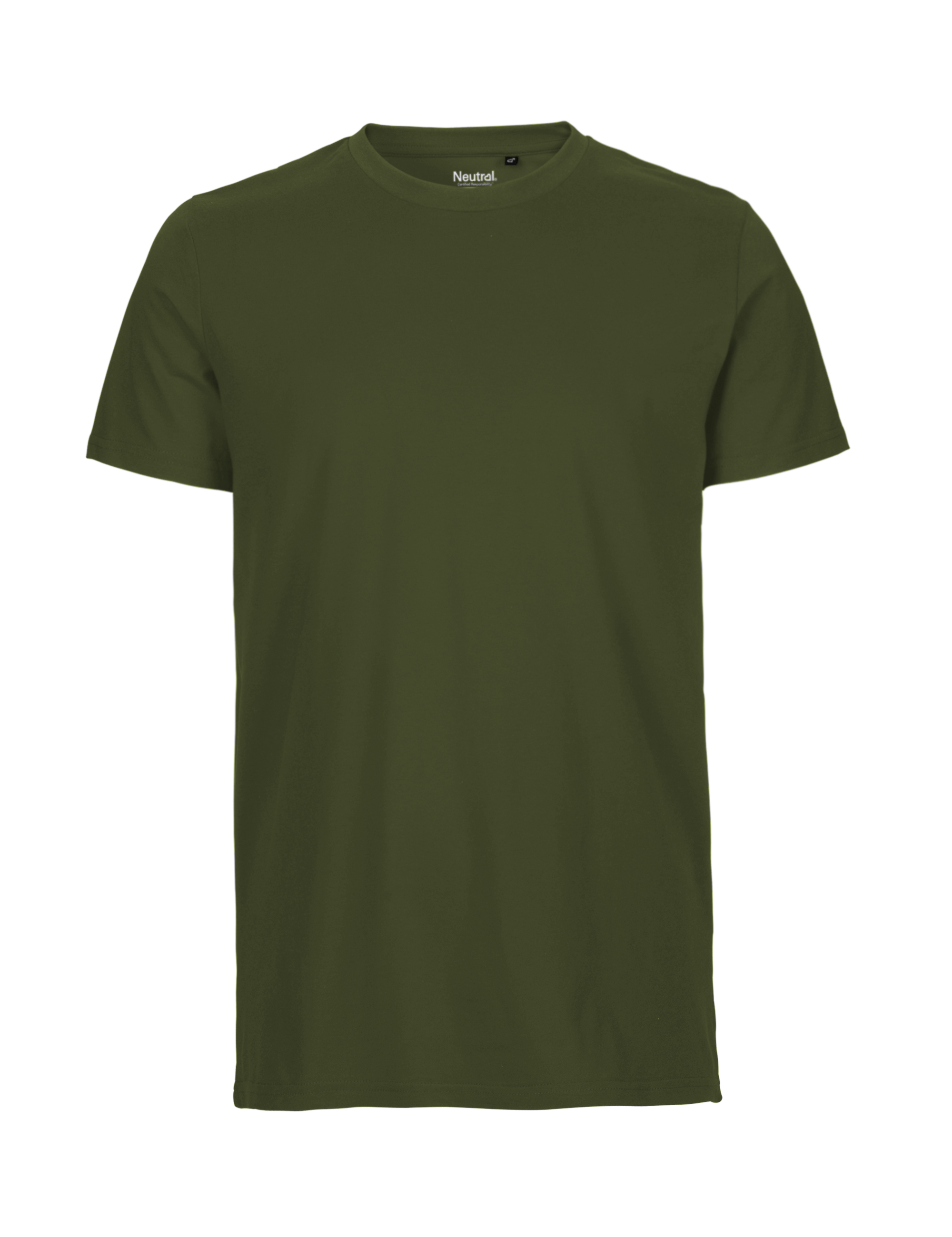 T-shirt Fit - Herr - Neutral - Fairtrade, EKO & GOTS - 31 olika färger - 11