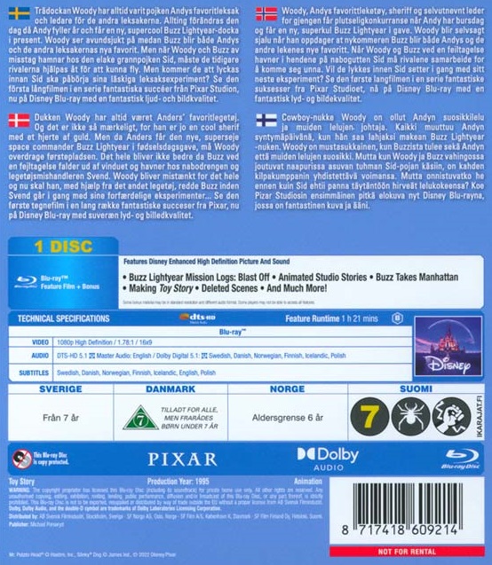 Toy Story (Blu-ray) - 2