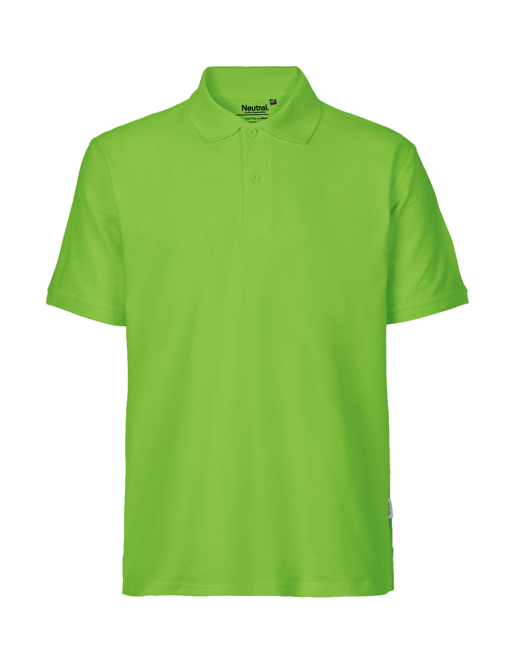 Piké Kortärmad - Herr - Neutral - Fairtrade & EKO GOTS - 18 olika färger - 7