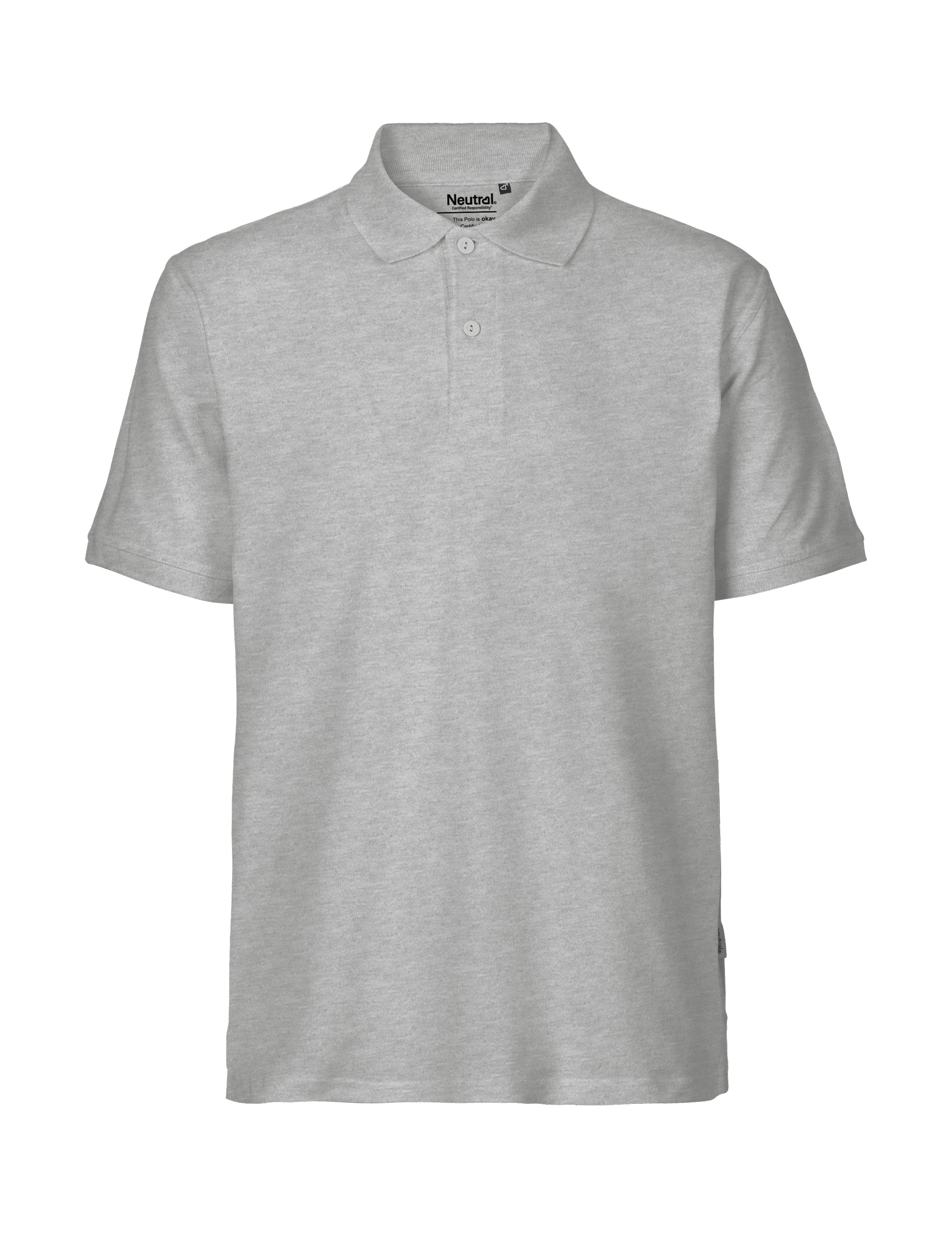 Piké Kortärmad - Herr - Neutral - Fairtrade & EKO GOTS - 18 olika färger - 9