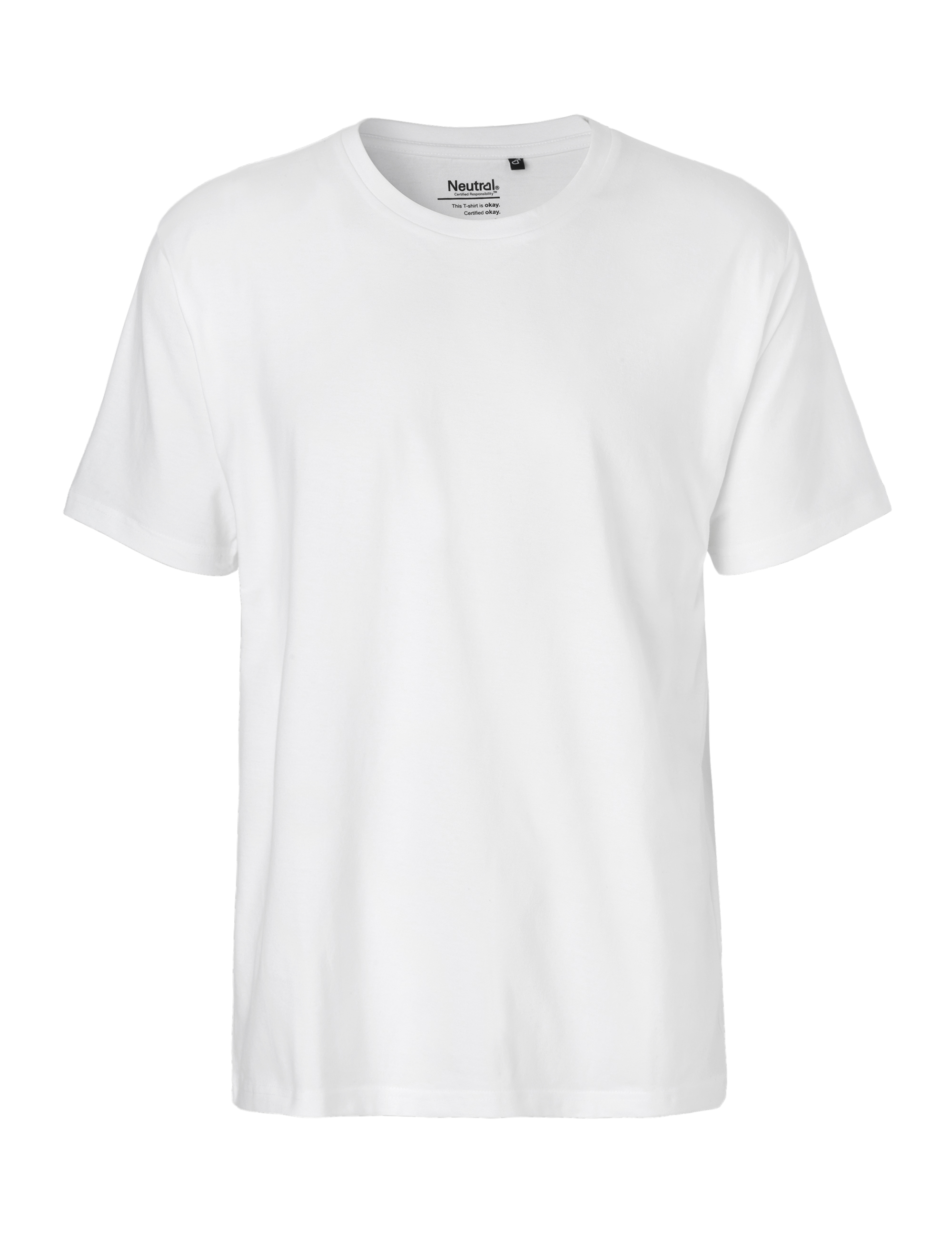 Mens Classic Premium T-shirt, Neutral, Fairtrade, EKO & GOTS - 29 different - 3