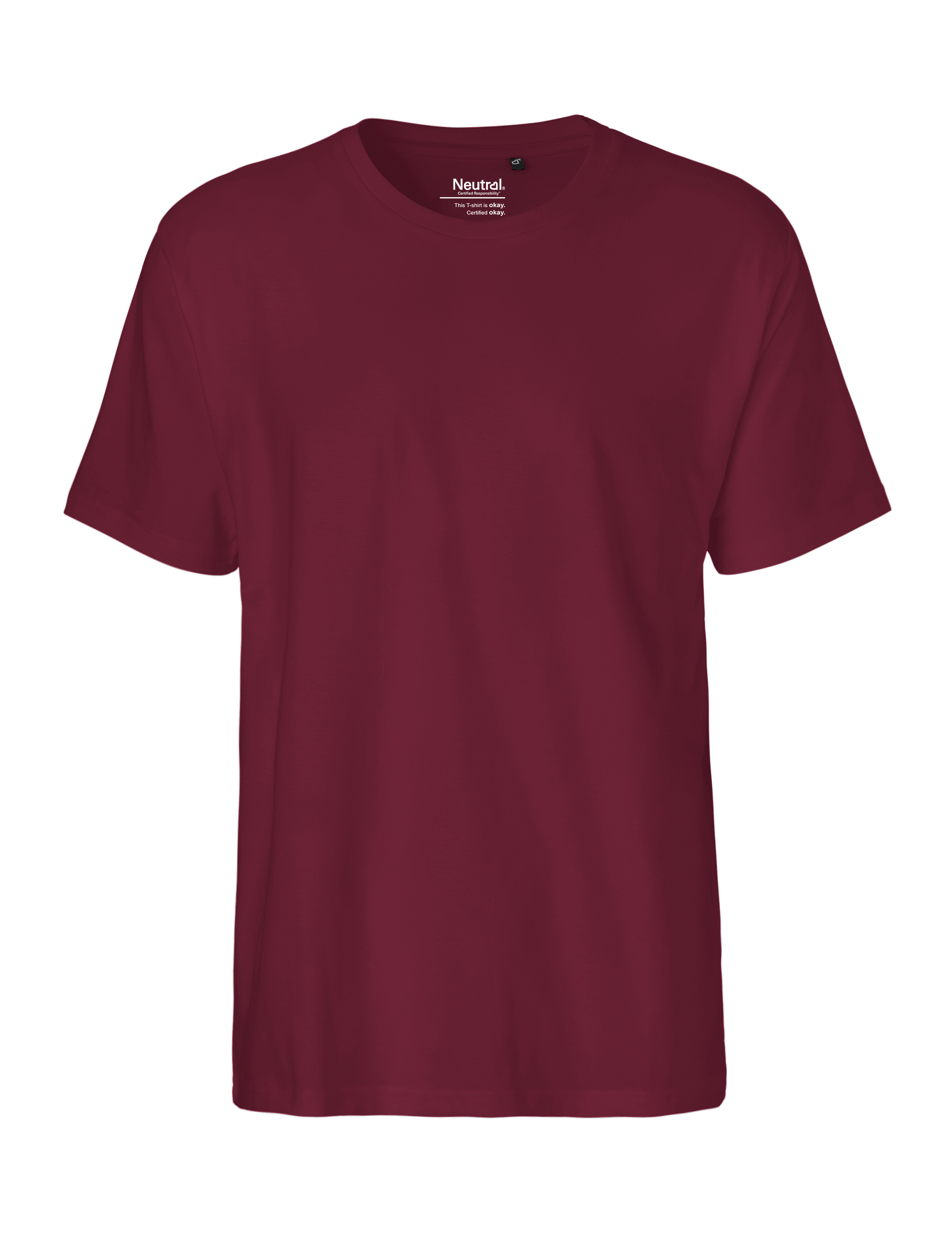 Mens Classic Premium T-shirt, Neutral, Fairtrade, EKO & GOTS - 29 different - 14