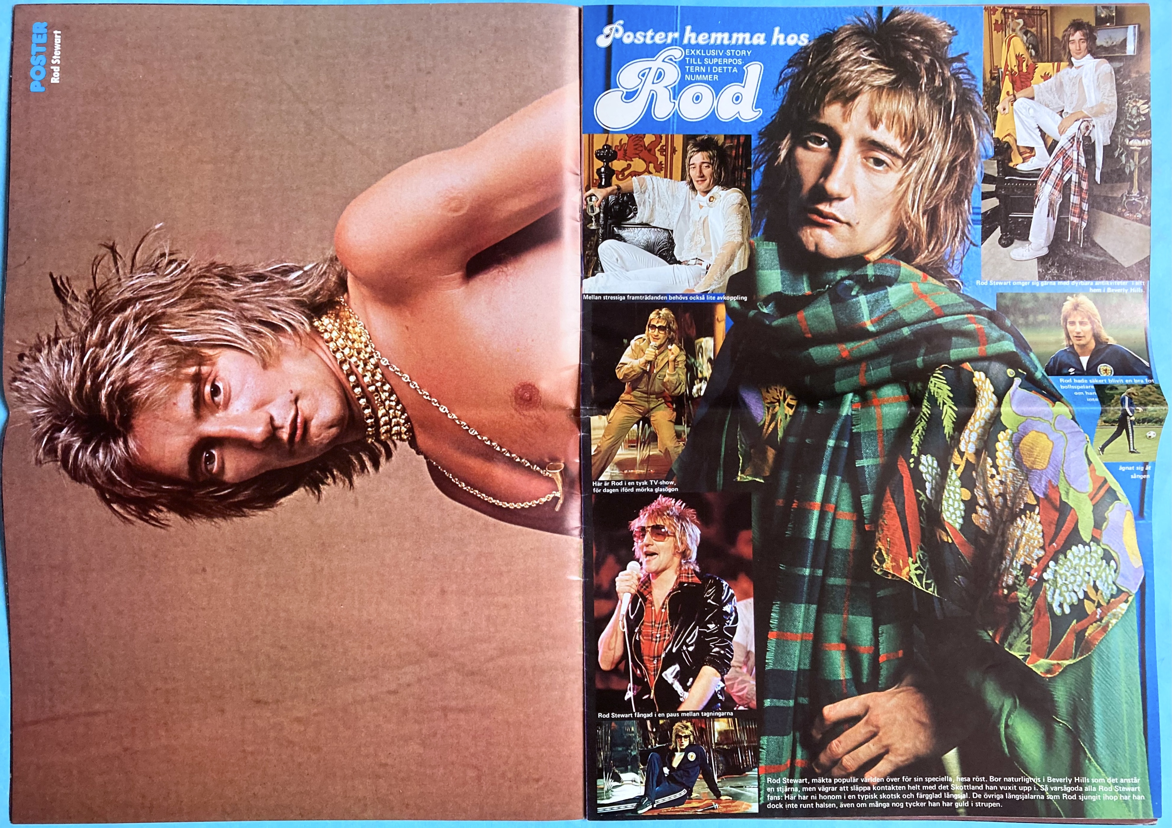 POSTER Mag - No 4 1979 - ROD STEWART cover - 5