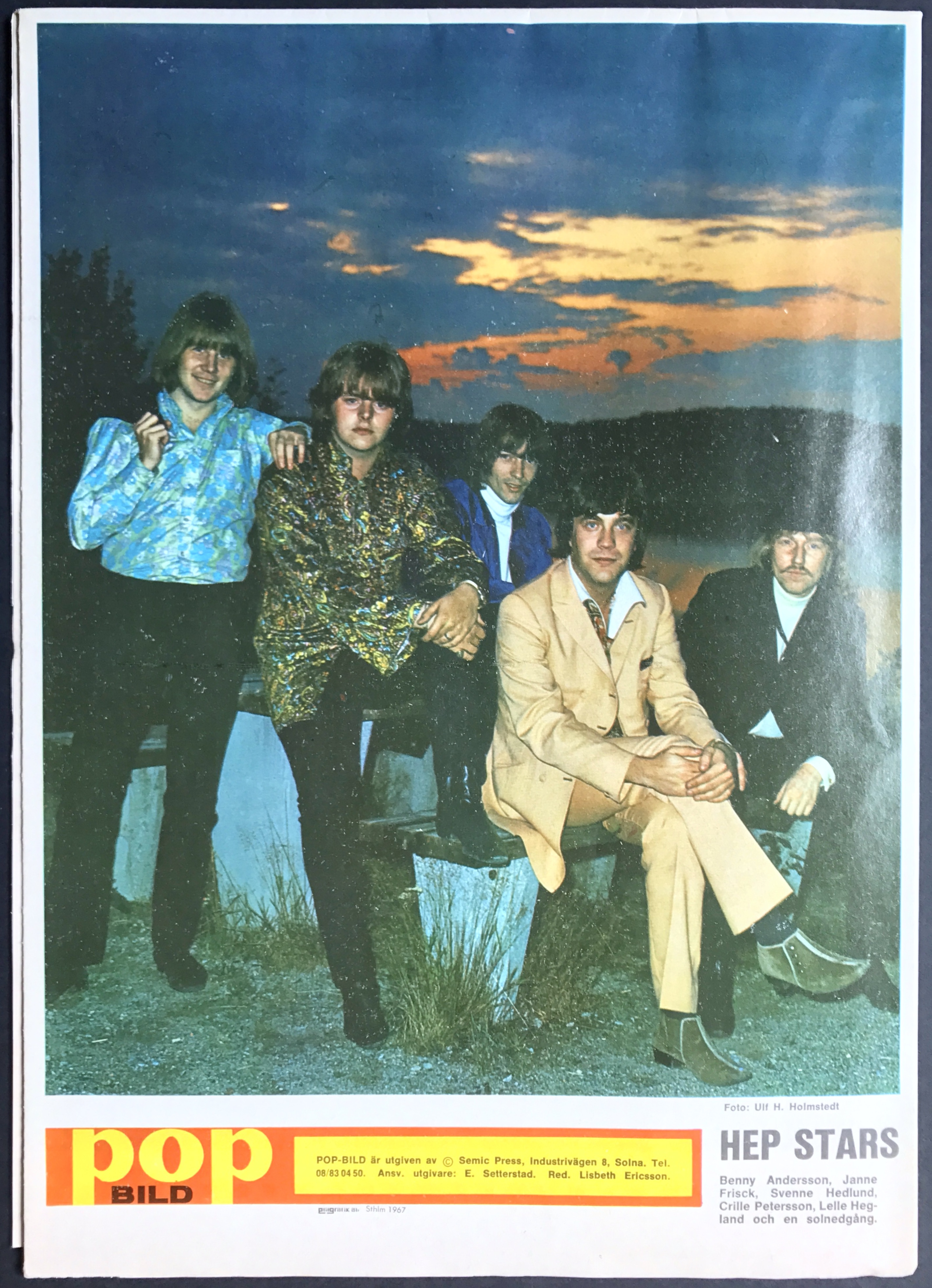 OLA & JANGLERS / HEP STARS - POPBILD No 4 1967 - 2
