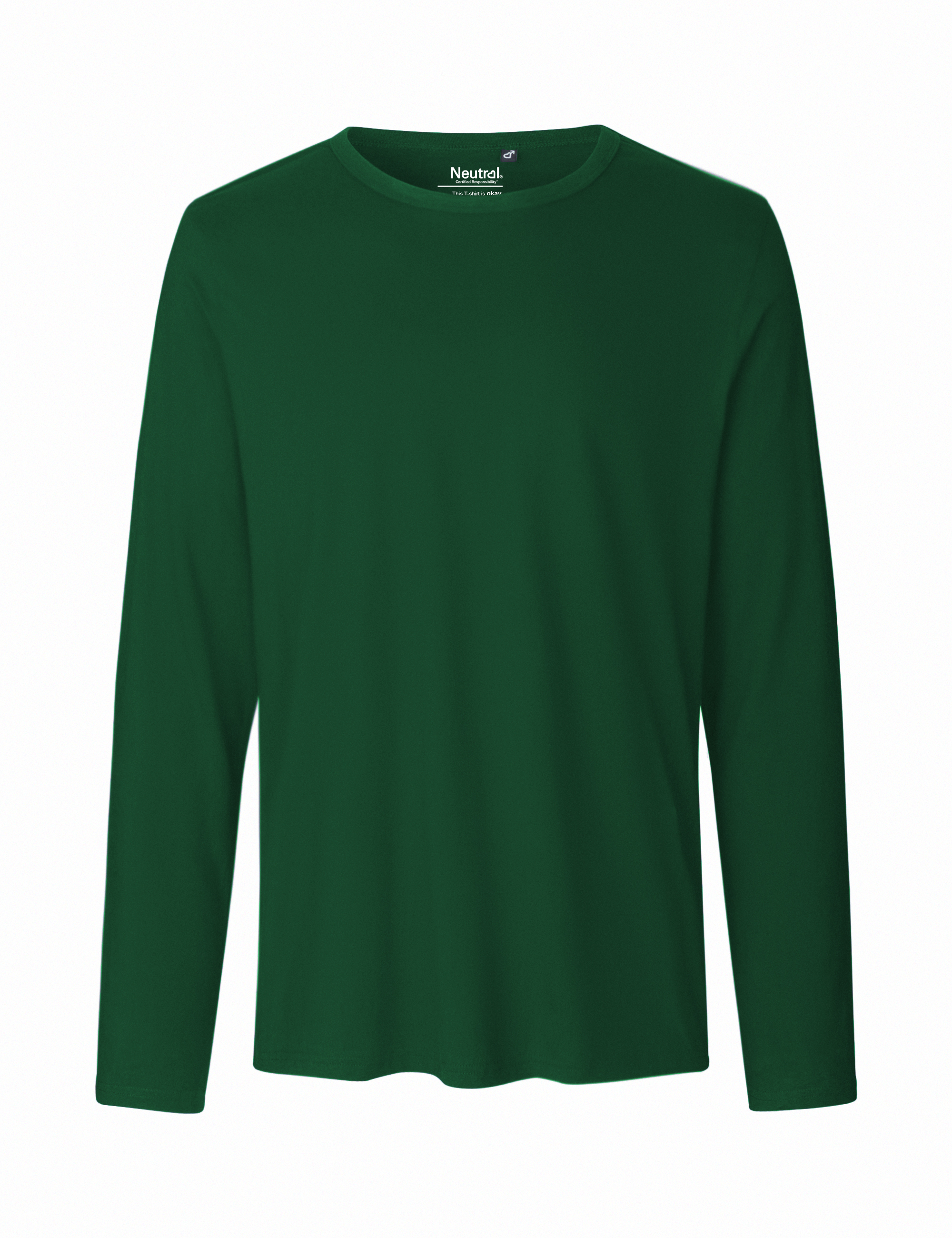 Långärmad T-shirt - Herr - Neutral - Fairtrade & EKO GOTS - 23 olika färger - 16
