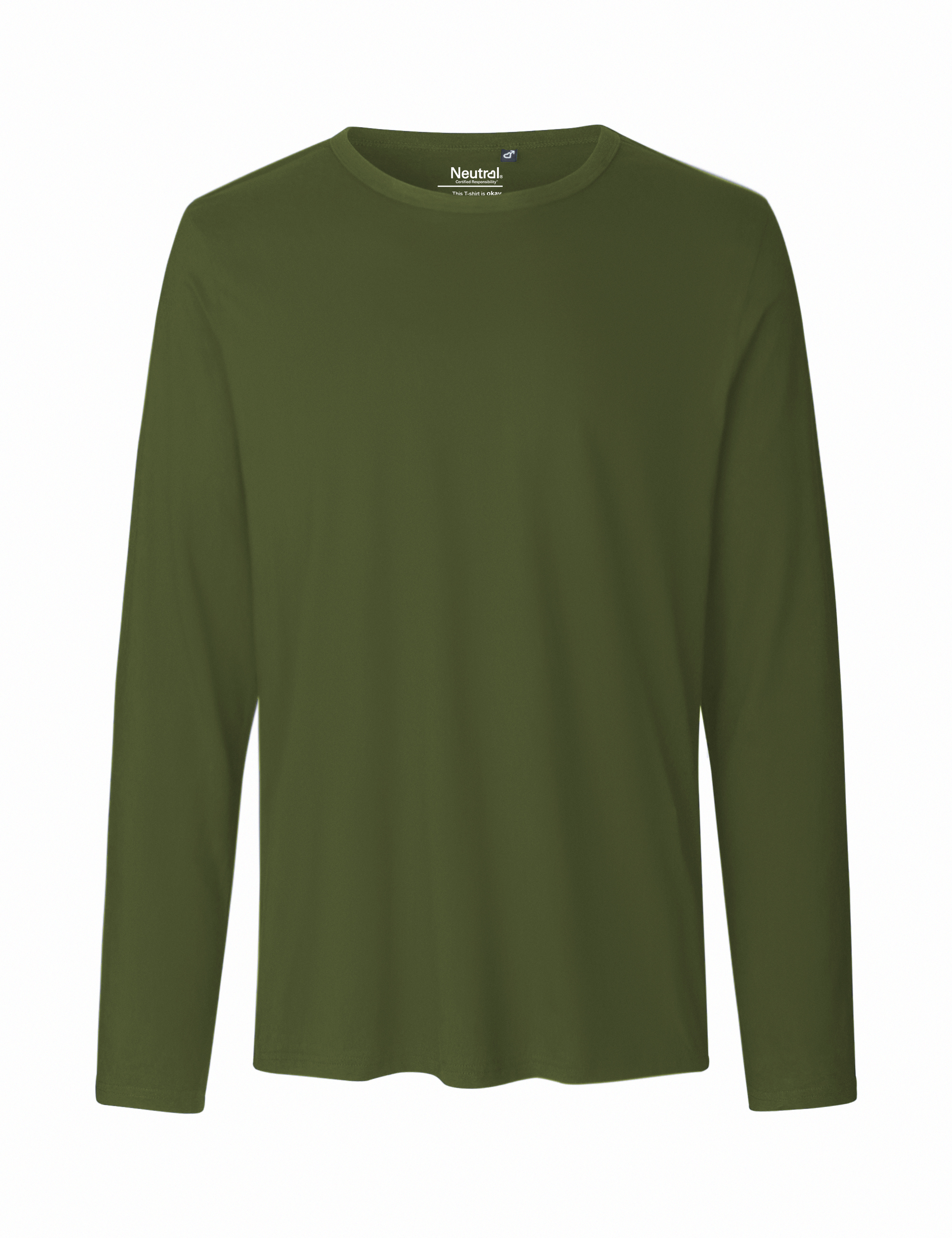 Långärmad T-shirt - Herr - Neutral - Fairtrade & EKO GOTS - 23 olika färger - 10