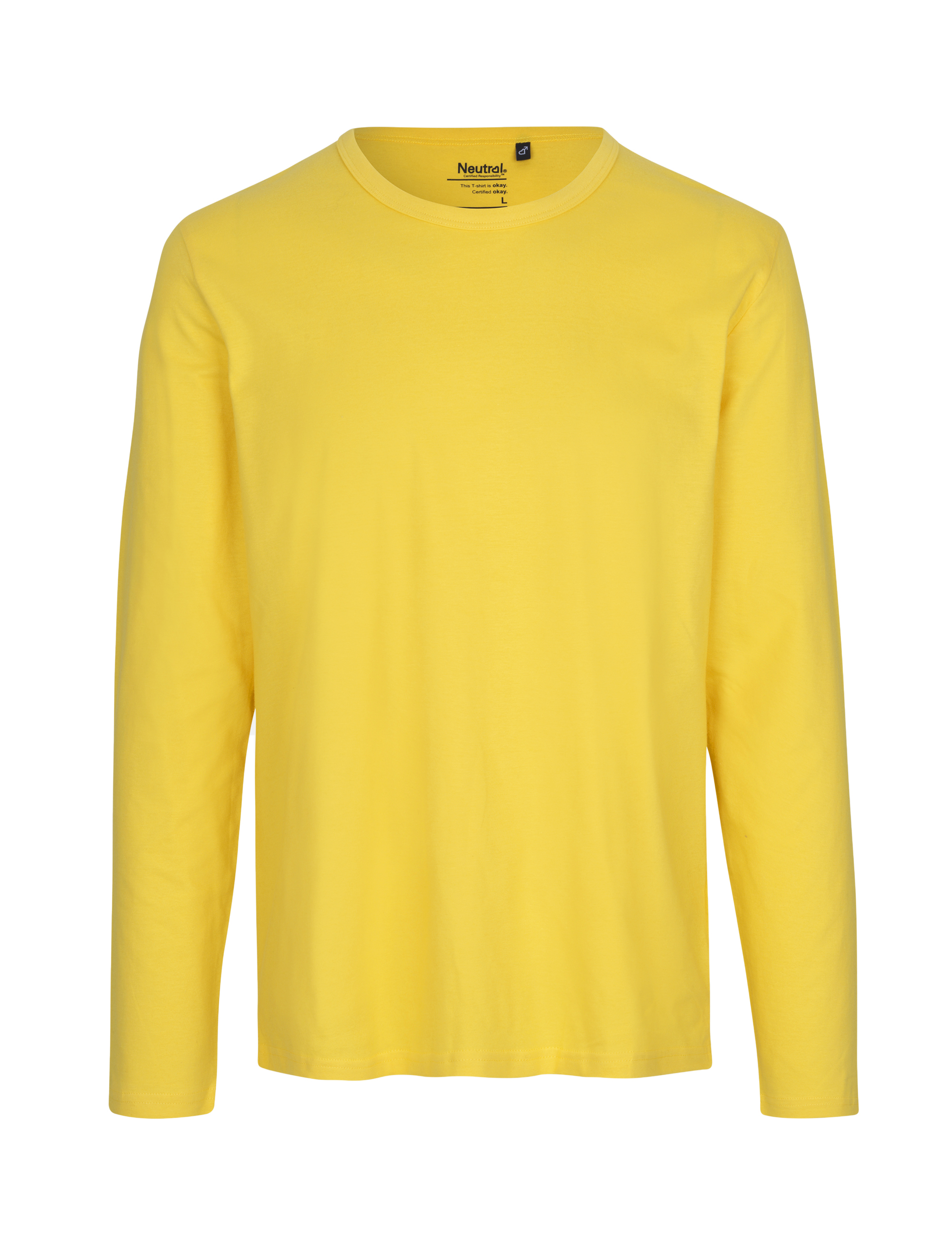 Långärmad T-shirt - Herr - Neutral - Fairtrade & EKO GOTS - 23 olika färger - 23