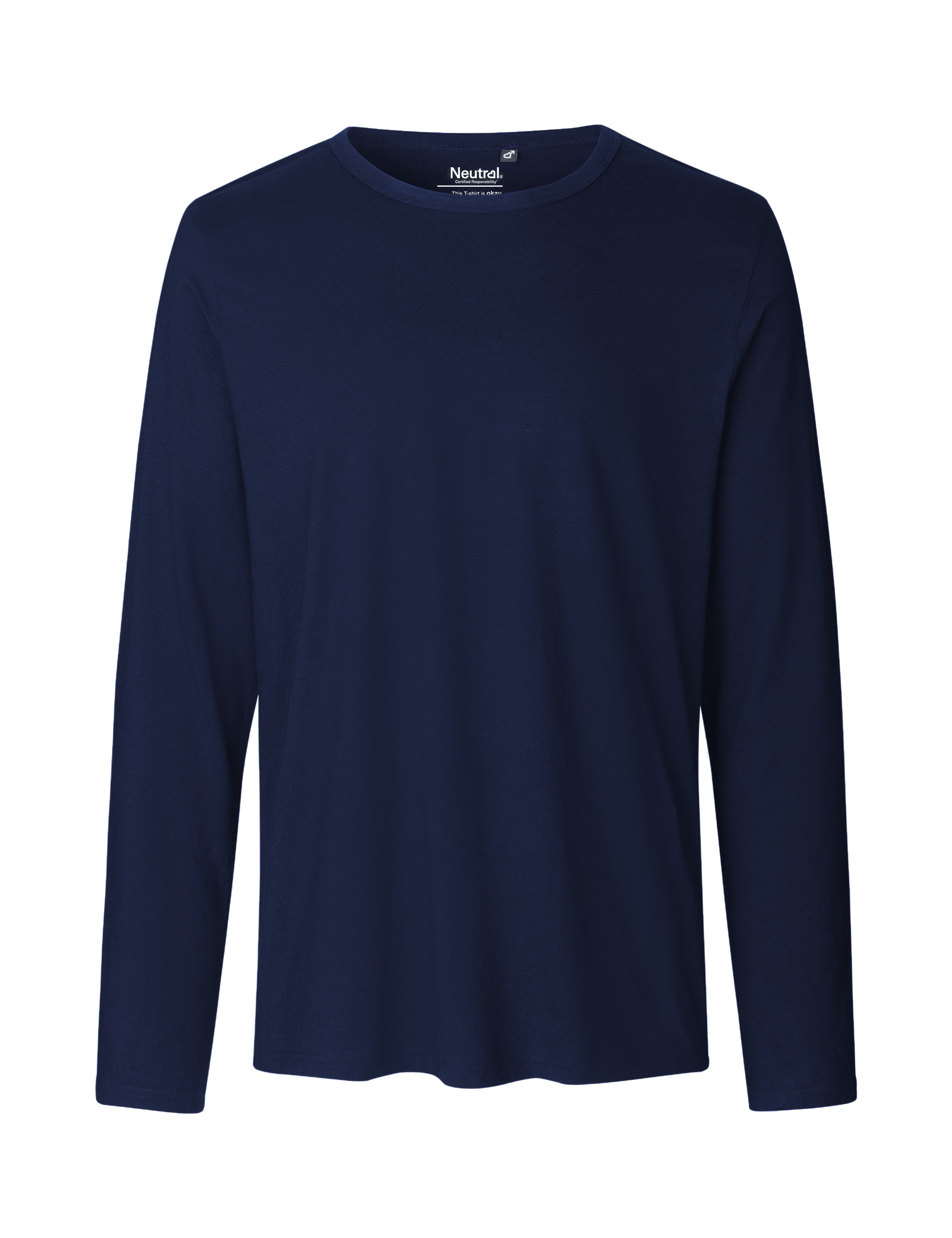 Långärmad T-shirt - Herr - Neutral - Fairtrade & EKO GOTS - 23 olika färger - 4