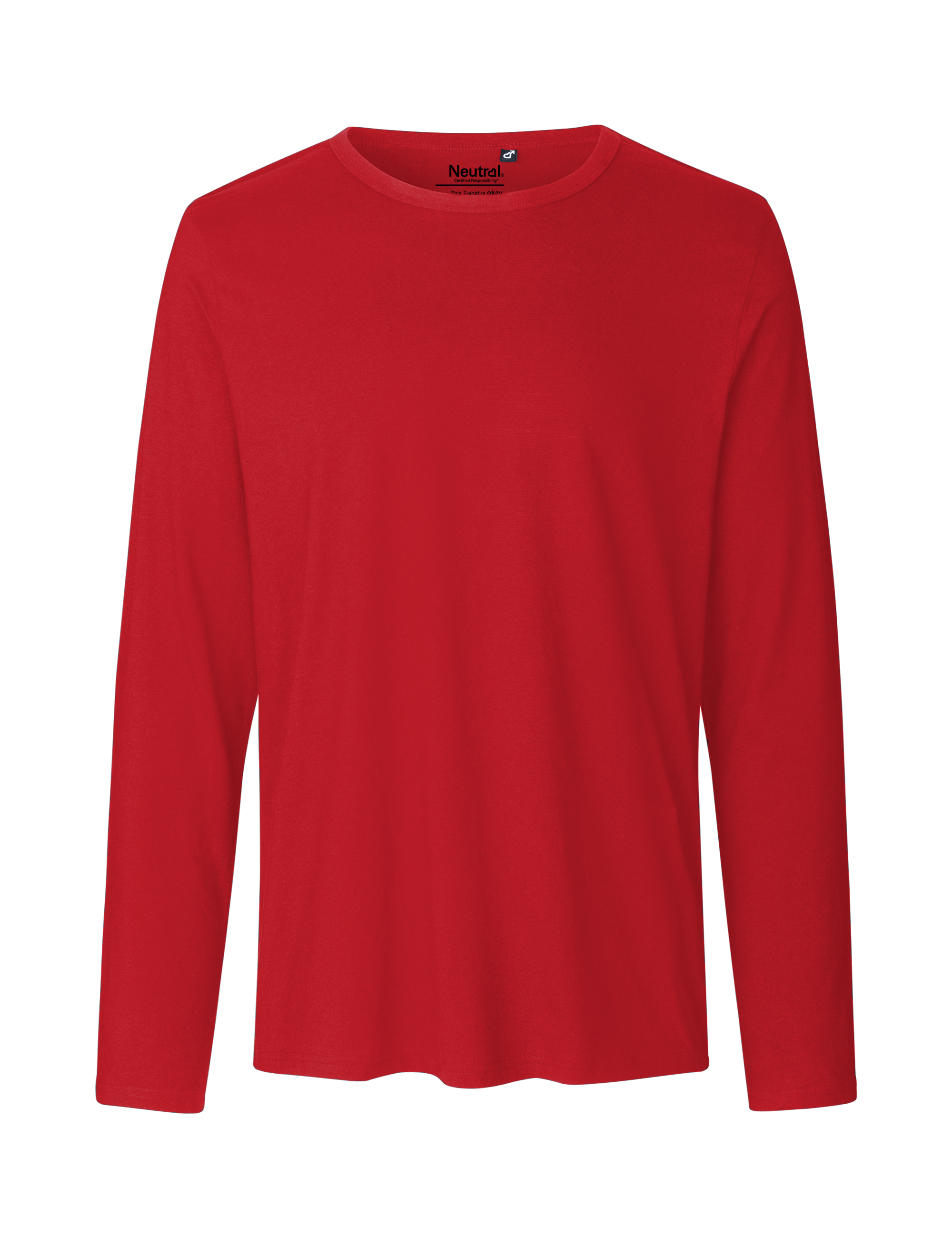 Långärmad T-shirt - Herr - Neutral - Fairtrade & EKO GOTS - 23 olika färger - 5
