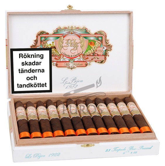 My Father Le Bijou 1922 Maduro Torpedo Cigarrlåda 23-pack