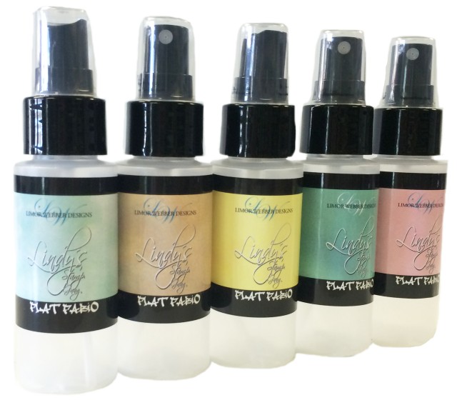 Tres Chic, Flat Fabio Spray Set, Lindy's stamp gang