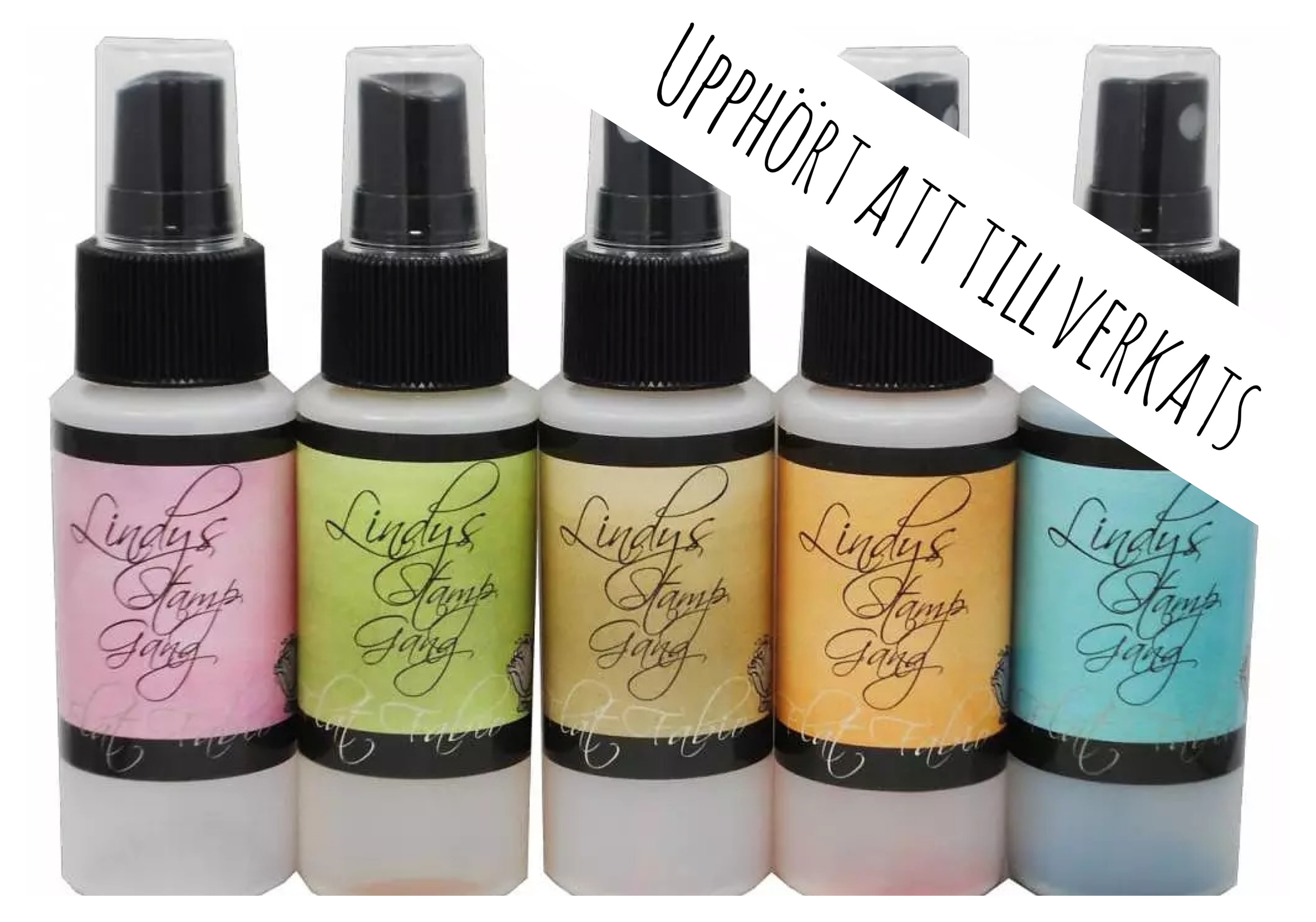 Hawaiian Island, Flat Fabio Spray Set, Lindy's stamp gang