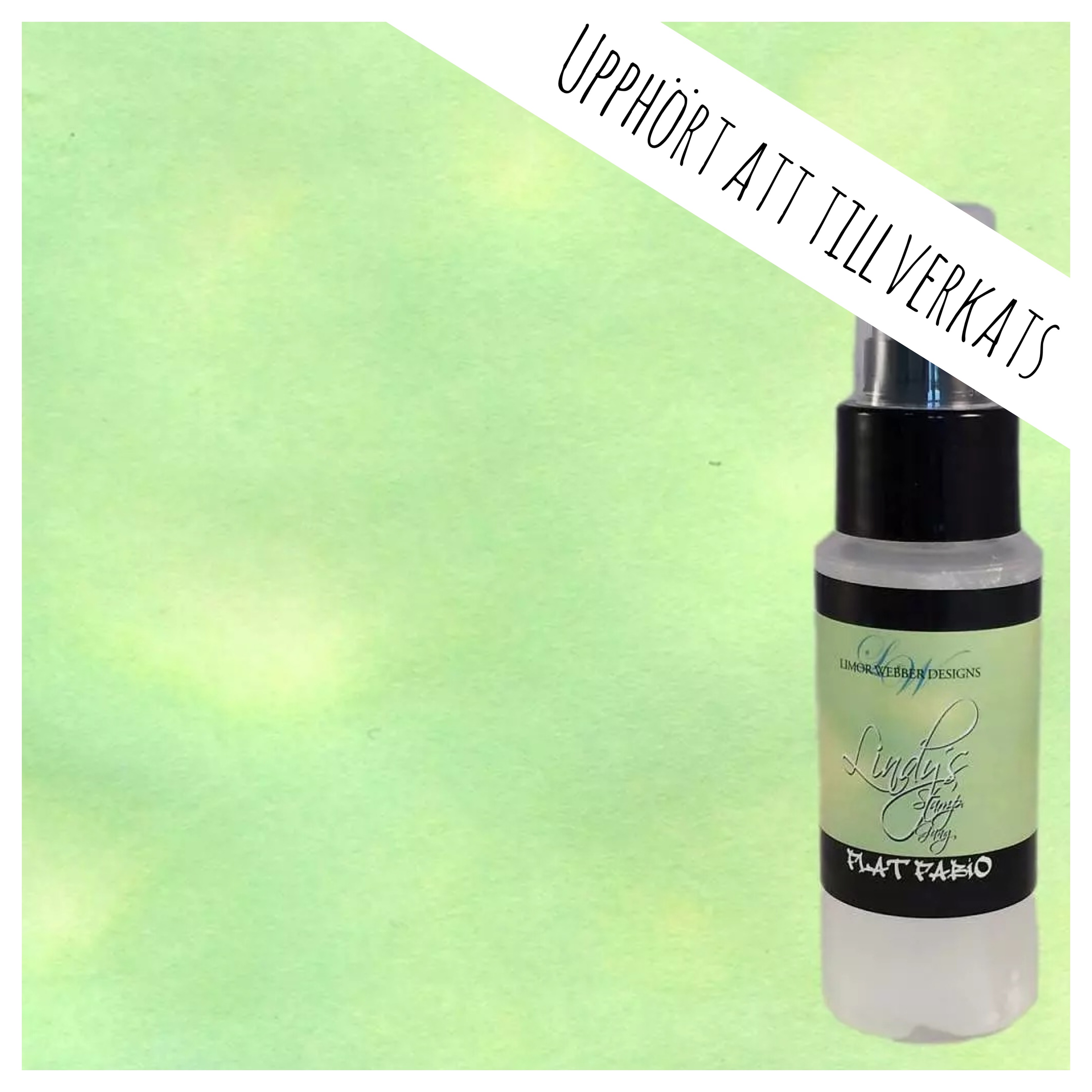 Merry-go-round Green, Flat Fabio Spray, Lindy's stamp gang