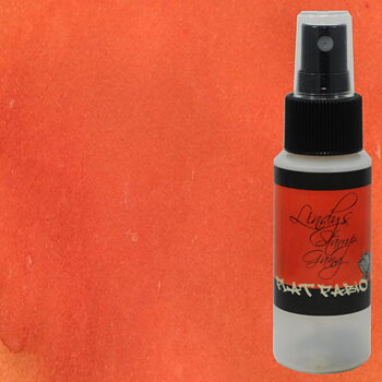 Tears On My Pillow Tangerine, Flat Fabio Spray, Lindy's stamp gang