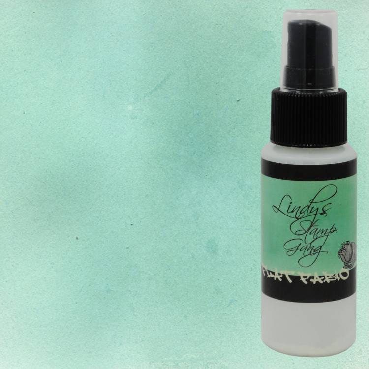 T-bird Turquoise, Flat Fabio Spray, Lindy's stamp gang