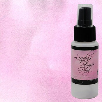 Plumeria Pink, Flat Fabio Spray, Lindy's stamp gang
