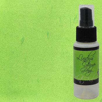 Luscious Lime, Flat Fabio Spray, Lindy's stamp gang