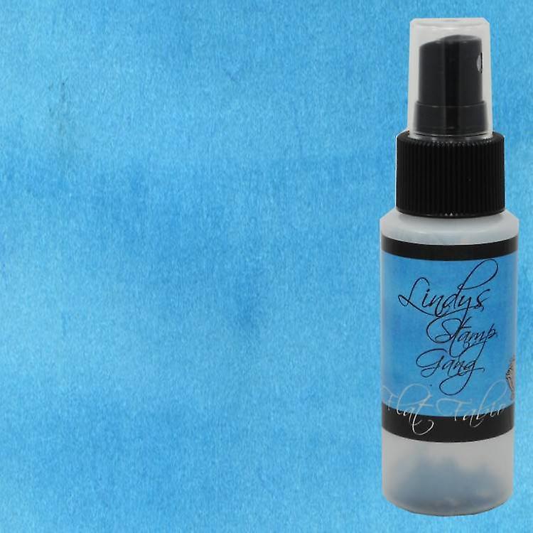 Caribbean Blue, Flat Fabio Spray, Lindy's stamp gang