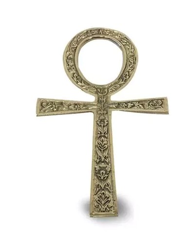 Ankh kors Hänge i mässing