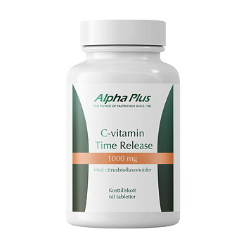C-vitamin Time Release 1000 mg 60 tab Alpha Plus